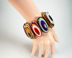 Sobral - Pop Art "Andy" Elasticated Resin Bracelet ( 005467 )