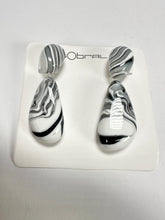 Sobral - Onda Gelo "Vague" Resin Earrings ( 005326 )