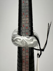 Sobral - Onda Gelo "Mares" Resin Ring ( 005417 ) - Size UK 0 / US 7