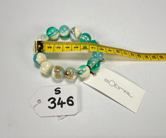 Sobral - Planets "Orbitalis" Neptune Elasticated Resin Bracelet ( 005454 )