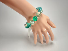 Sobral - Planets "Orbitalis" Neptune Elasticated Resin Bracelet ( 005454 )