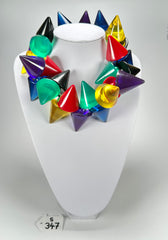 Sobral - Mix 2023 "Escultura" Cones Mix Resin Necklace ( 000301 )