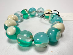 Sobral - Planets "Orbitalis" Neptune Elasticated Resin Bracelet ( 005454 )