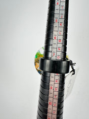 Sobral - Multi-Colour "Retalhos Efeitos" Resin Ring ( 004934 ) - Size UK P / US 8_