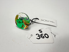Sobral - Multi-Colour "Retalhos Efeitos" Resin Ring ( 004934 ) - Size UK P / US 8_