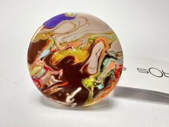 Sobral - Multi-Colour "Retalhos Efeitos" Resin Ring ( 004934 ) - Size UK U / US 10