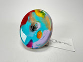 Sobral - Multi-Colour "Munique" K.Polido Resin Ring ( 005145 ) - Size UK S / US 9