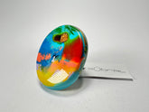 Sobral - Multi-Colour "Munique" K.Polido Resin Ring ( 005145 ) - Size UK U / US 10