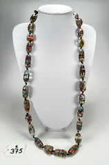 Sobral - Baru "Wave" Resin Necklace ( 005327 )