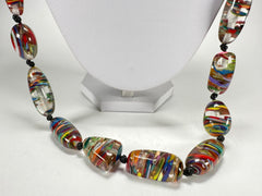 Sobral - Baru "Wave" Resin Necklace ( 005327 )