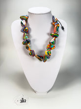 Sobral - Multi-Colour "Anton" Diamante Resin Necklace ( 003614 )