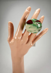 Sobral - Eteria "Mares" Resin Ring ( 005417 ) - Size UK S / US 9