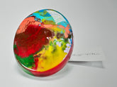 Sobral - Multi-Colour "Munique" K.Polido Resin Ring ( 005145 ) - Size UK N / US 6.5