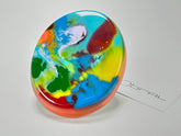 Sobral - Multi-Colour "Munique" K.Polido Resin Ring ( 005145 ) - Size UK S / US 9