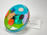 Sobral - Multi-Colour "Munique" K.Polido Resin Ring ( 005145 ) - Size UK U / US 10