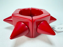 Sobral - Mix 2023 "Sabrina KL" Red Resin Bracelet ( 002893 )