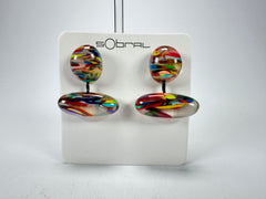 Sobral - Baru "Atelie" Resin Earrings ( 005338 )