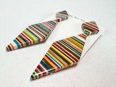Sobral - Pop Art "Nial" Resin Earrings ( 004203 )