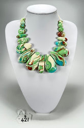 Sobral - Eteria "Marou" Resin Necklace ( 005422 )