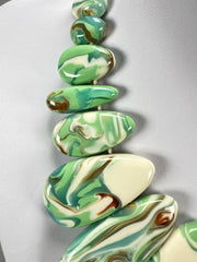 Sobral - Eteria "Marou" Resin Necklace ( 005422 )