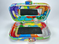 Sobral - Multi-Colour "Linda Purse" Pollock Resin Clutch Bag ( 005290 )