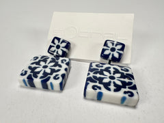 Sobral - Lisboa "Belém " Resin Earrings ( 005474 )