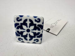 Sobral - Lisboa "Belém" Resin Ring ( 005478 ) - Size UK N / US 7