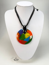 Sobral - Multi-Colour "Eolia Efeitos" K.Polido Resin Necklace ( 002858 )