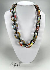 Sobral - Multi-Colour "MD Metis" Pollock Resin Necklace ( 005181 )