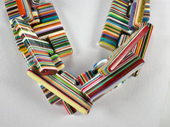 Sobral - Pop Art "Neoconcretismo" Resin Necklace ( 003885 )