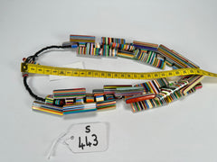 Sobral - Pop Art "Neoconcretismo" Resin Necklace ( 003885 )