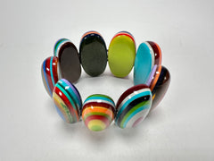Sobral - Pop Art "Andy" Elasticated Resin Bracelet ( 005467 )