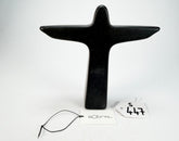 Sobral - Landmark "Cristo" Black Medium 14cm Statue Ornament ( 000380 )