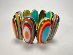 Sobral - Pop Art "Andy" Elasticated Resin Bracelet ( 005467 )