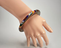 Sobral - Pop Art "PML 06" Solid Resin Bangle ( 002336 )