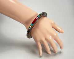 Sobral - Pop Art "PML 06" Solid Resin Bangle ( 002336 )