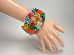 Sobral - Past Present "Recreio" Elasticated Resin Bracelet ( 005092 )