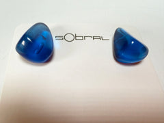 Sobral - Mix 2023 "Pequeno Diamante" Royal Cristal Resin Earrings ( 003600 )