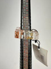 Sobral - Minas Gerais "Araxá" Resin Ring ( 005409 ) - Size UK M / US 6