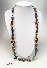 Sobral - Multi-Colour "New Habilis" Pollock Resin Necklace ( 005259 )