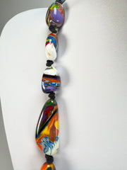 Sobral - Multi-Colour "New Habilis" Pollock Resin Necklace ( 005259 )