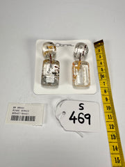 Sobral - Minas Gerais "Araxá" Resin Earrings ( 005407 )