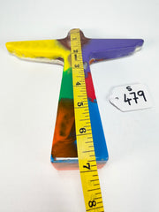 Sobral - Landmark "Cristo" Multi-Colour Pollock Large 18cm Statue Ornament ( 000000 )