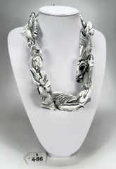 Sobral - Onda Gelo "Clark" Resin Necklace ( 005445 )