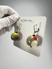 Sobral - Pop Art "Liquorice Balls" Resin Earrings ( 000000 )