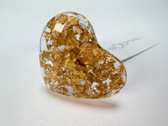 Sobral - Metalique "Mini Ariadne" Resin Ring ( 005543 ) - Size UK W / US 11