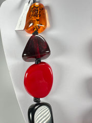 Sobral - Mix Inverno "Cusco" Resin Necklace ( 001072 )