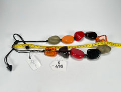 Sobral - Mix Inverno "Cusco" Resin Necklace ( 001072 )