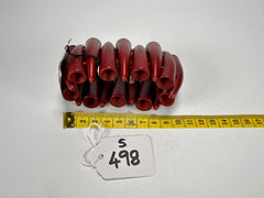 Sobral - "Tusk" Studio Creation Dark Red Elasticated Resin Bracelet ( 000000 )