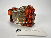 Sobral - Small Stone "Ilana" Elasticated Resin Bracelet ( 003544 )